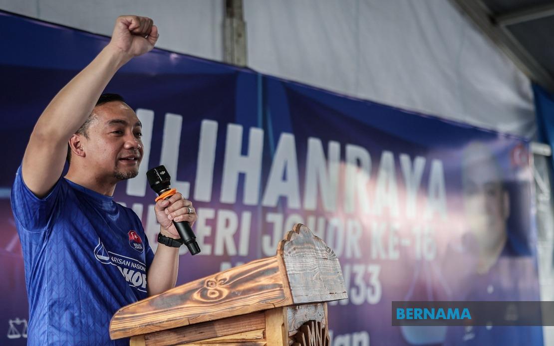 Onn Hafiz Confident Endau Momentum Will Drive BN Forward in Johor Election