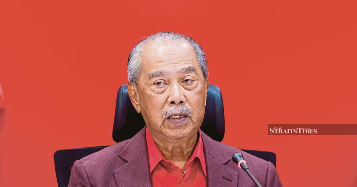 Muhyiddin Accuses Umno of Plotting to Destabilise Unity Government