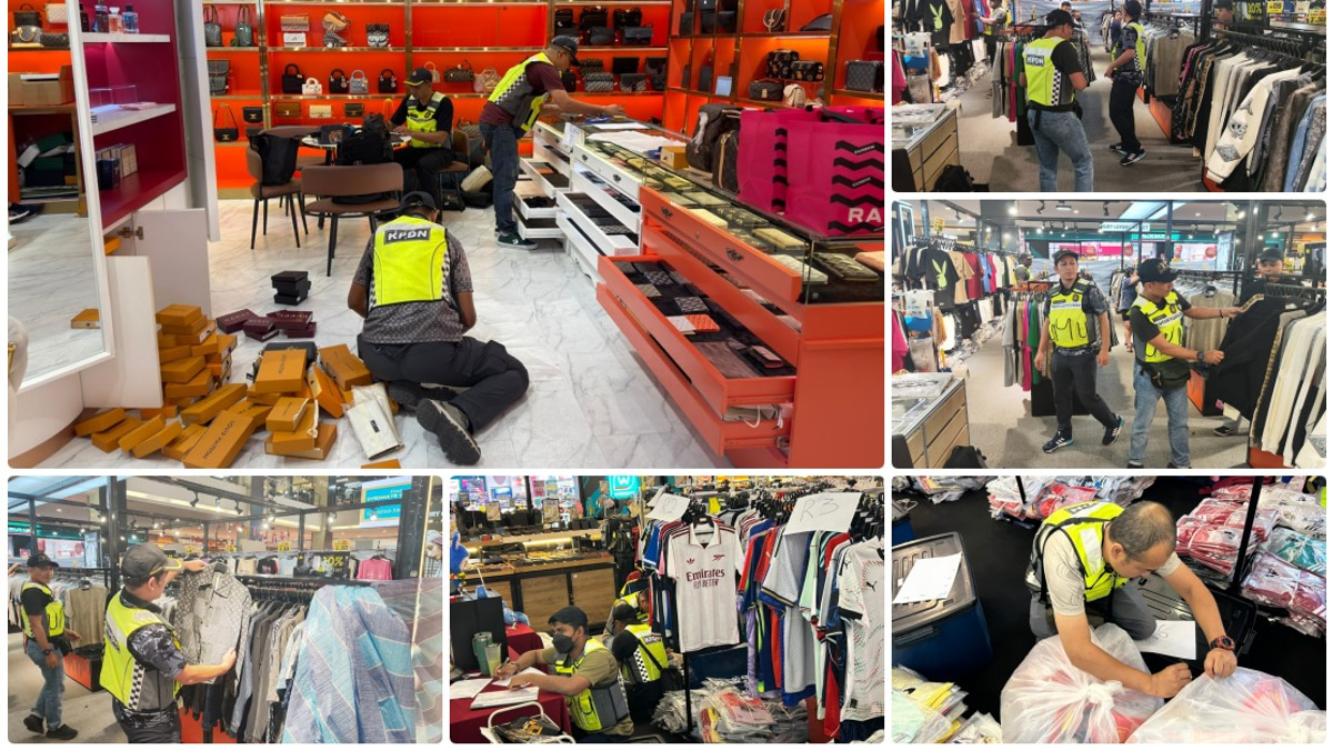KPDN Dismantles Major Counterfeit Operation in Johor, Seizes RM600,000 in Fake Branded Goods