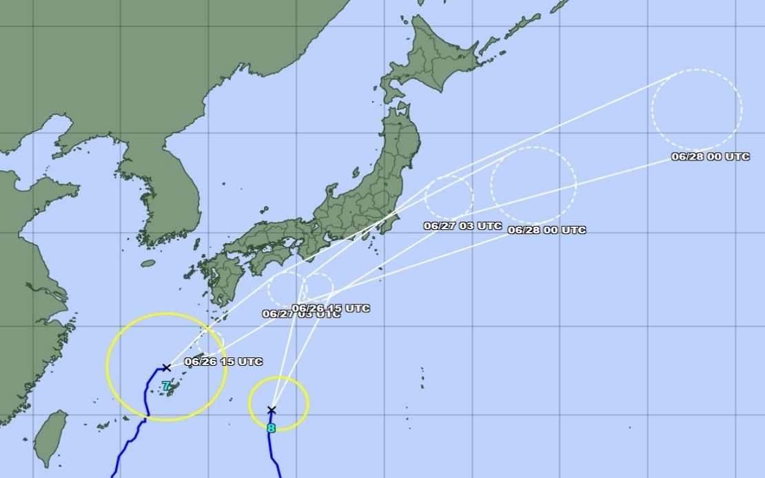 Japan braces for dual typhoon threat as millions evacuated from flood-prone regions