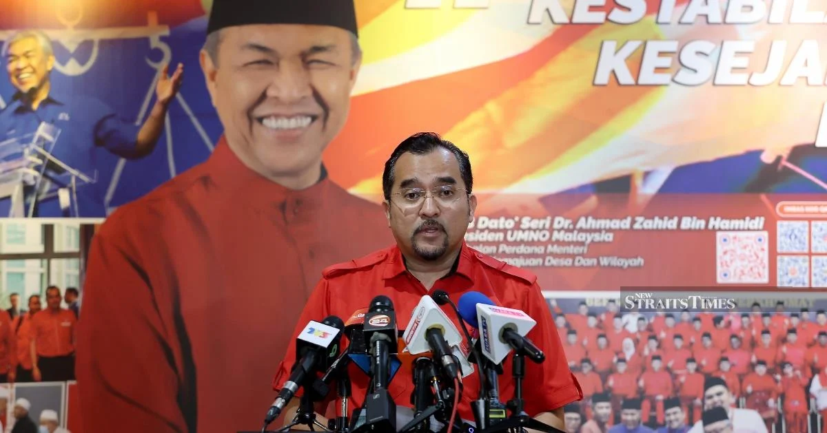 Umno Pledges Clean Campaign For Johor, Negri Sembilan Elections