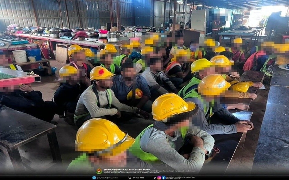 Immigration raid nets 81 undocumented workers at Kedah construction site