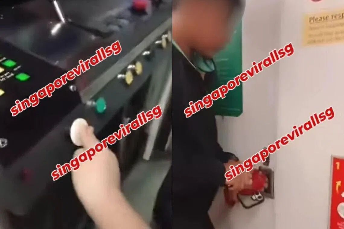 Singapore authorities issue conditional warnings to two boys who broke into MRT train cabin