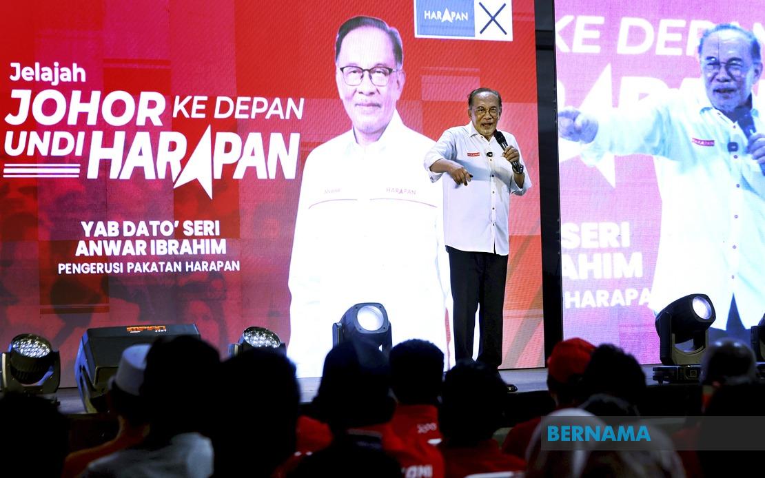 Anwar Declares War on Corruption, Pledges Merit-Based Leadership Regardless of Race