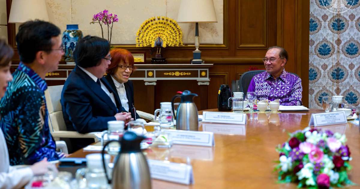 Anwar meets Genron NPO chief to chart course for Malaysia-Japan partnership