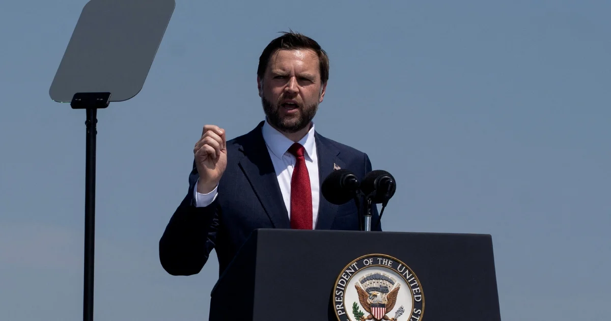 US Vice President Vance Says Britain Needs New Leadership to Deliver Change