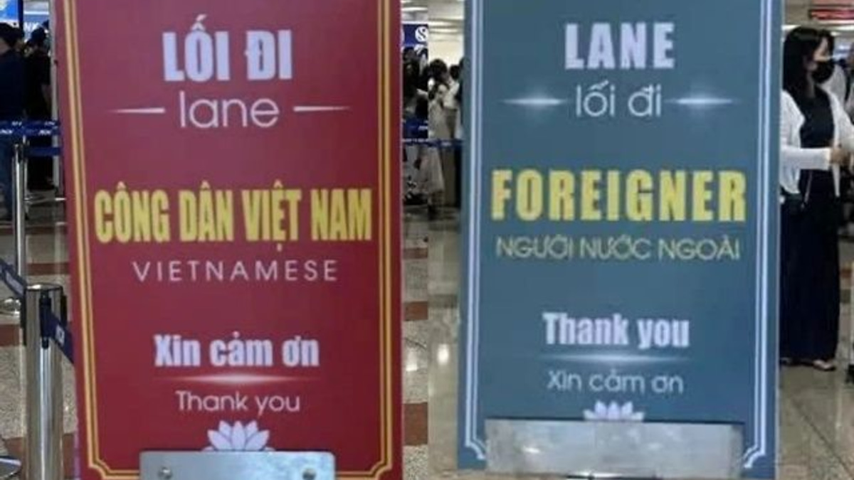 Vietnam's Noi Bai Airport Fast-Tracks Citizens Through Immigration With Dedicated Lanes