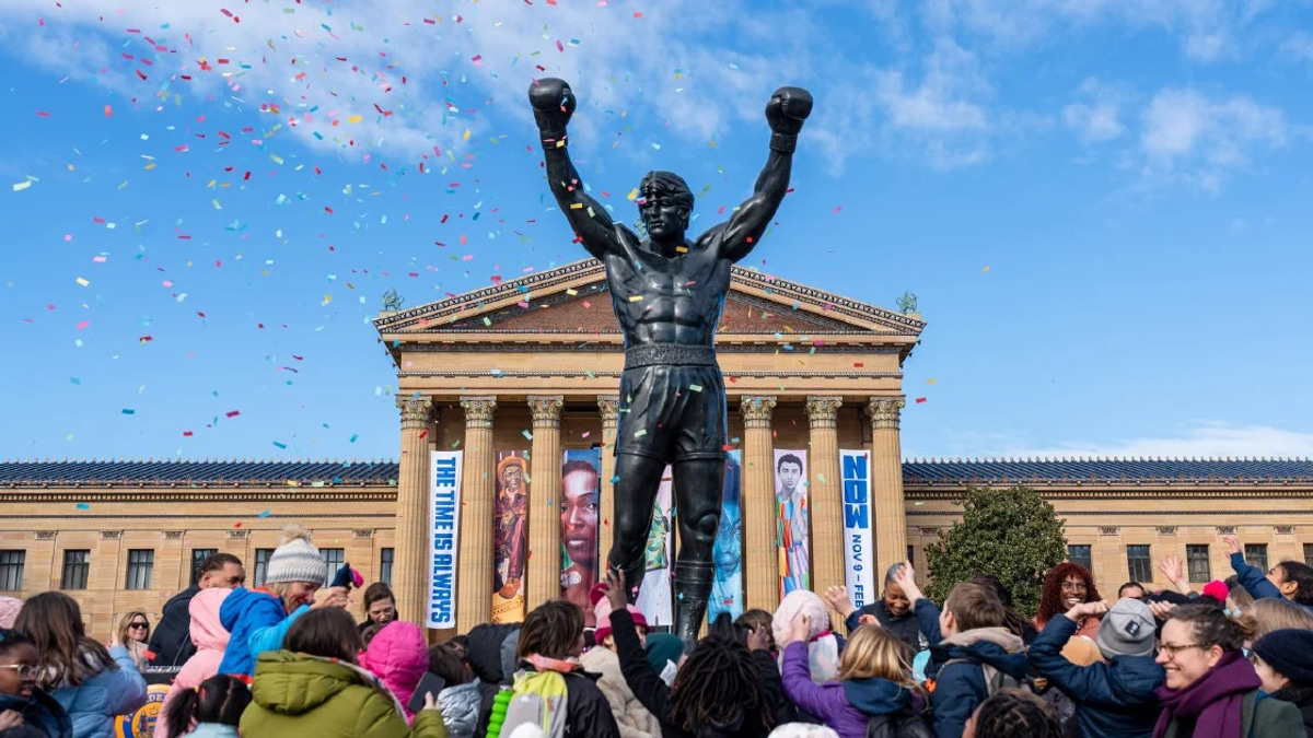 France Fans Warned: Keep Off Rocky Statue or Face World Cup Curse