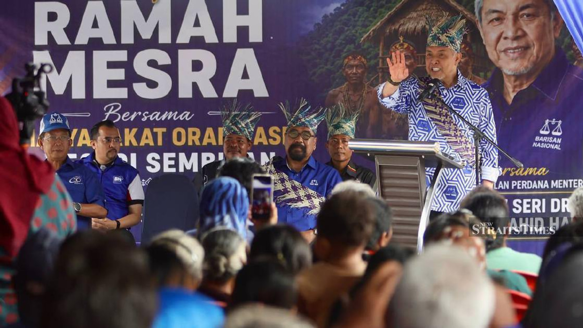 Zahid Backs Orang Asli Representation Officer at Negri Sembilan State Office