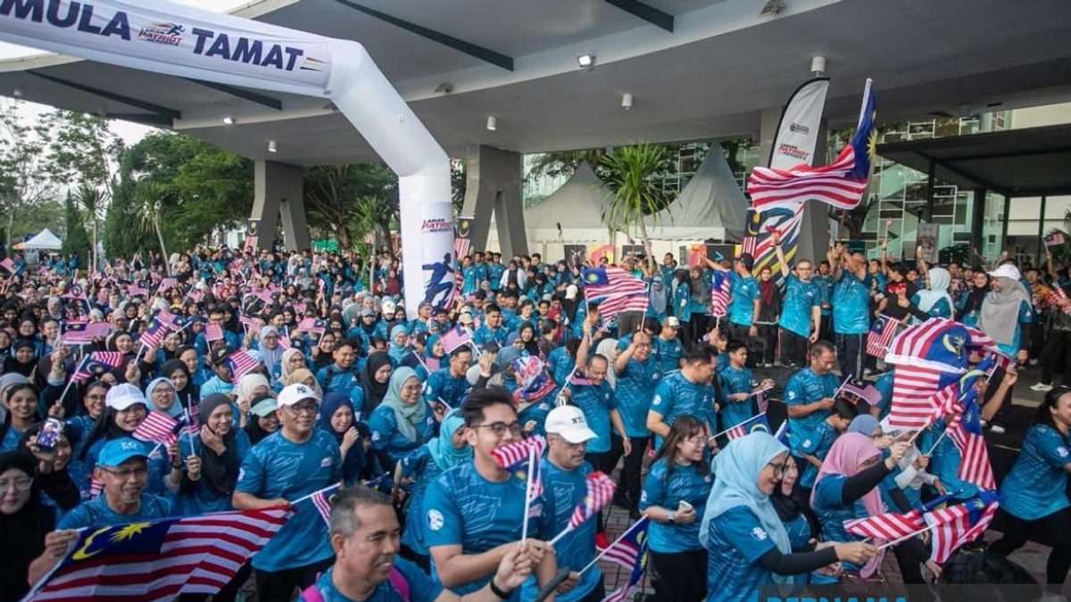 Two Thousand Runners Celebrate Patriotism at Ipoh Merdeka Event