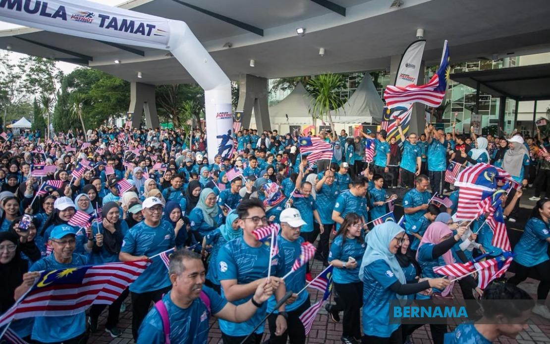 Two Thousand Runners Celebrate Patriotism at Ipoh Merdeka Event