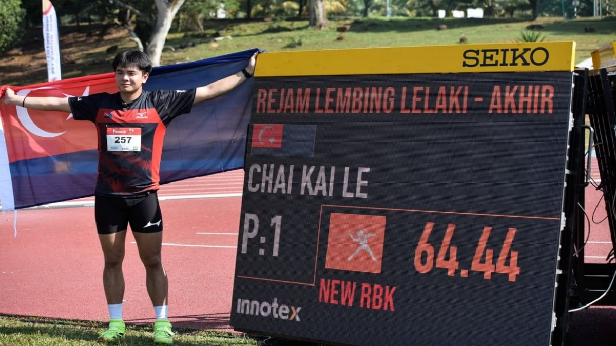 Teen Sensation Kai Le Smashes 26-Year Javelin Mark at SUKMA 2026