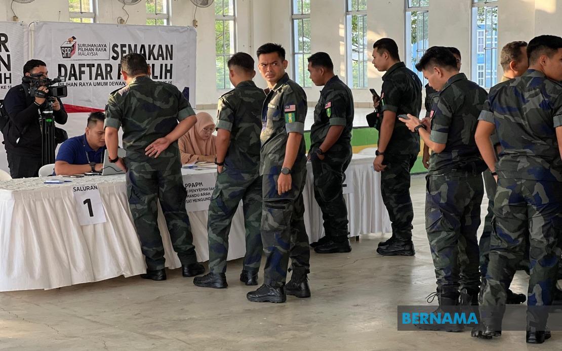 Johor Early Voting Opens for Security Personnel Ahead of Saturday Election