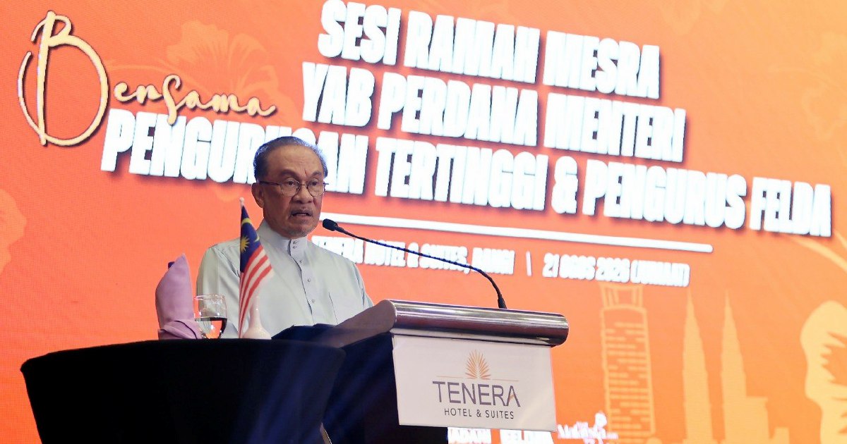 Anwar Confirms Felda Task Force Now Operational, Findings Expected Upon Completion