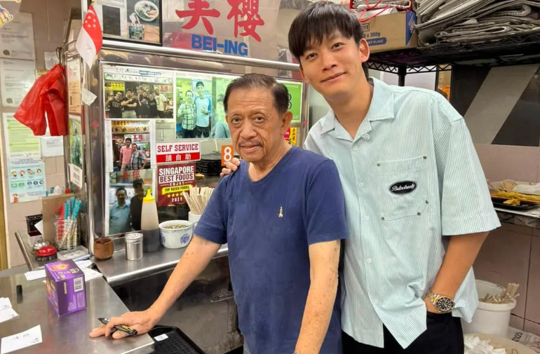 Actor Noah Yap Defends Visit to Injured Hawker, Rejects Publicity Stunt Claims
