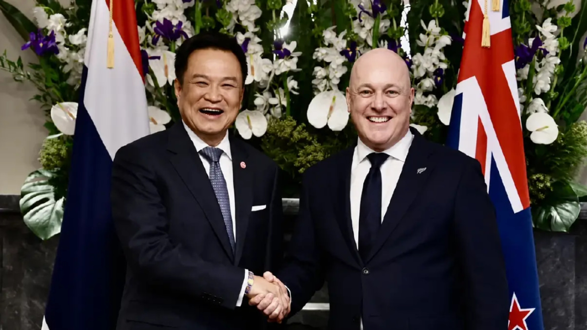 Thailand and New Zealand Elevate Ties to Strategic Partnership, Target Tripled Trade by 2045