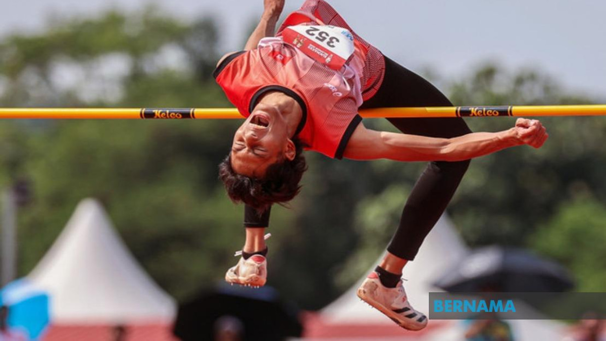 Kelantan's Dzul Darwisy Stuns Field With Gold Medal Jump At SUKMA 2026