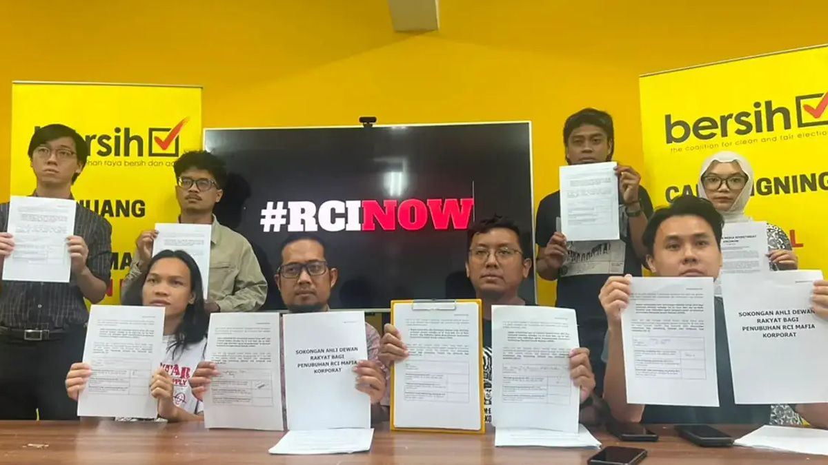 Bersih Claims 34 Lawmakers Support Royal Commission Into 'Corporate Mafia' Allegations