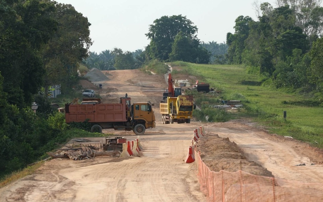 Lukut-Kampung Sirusa Road Project 60% Complete, Ahead of Schedule