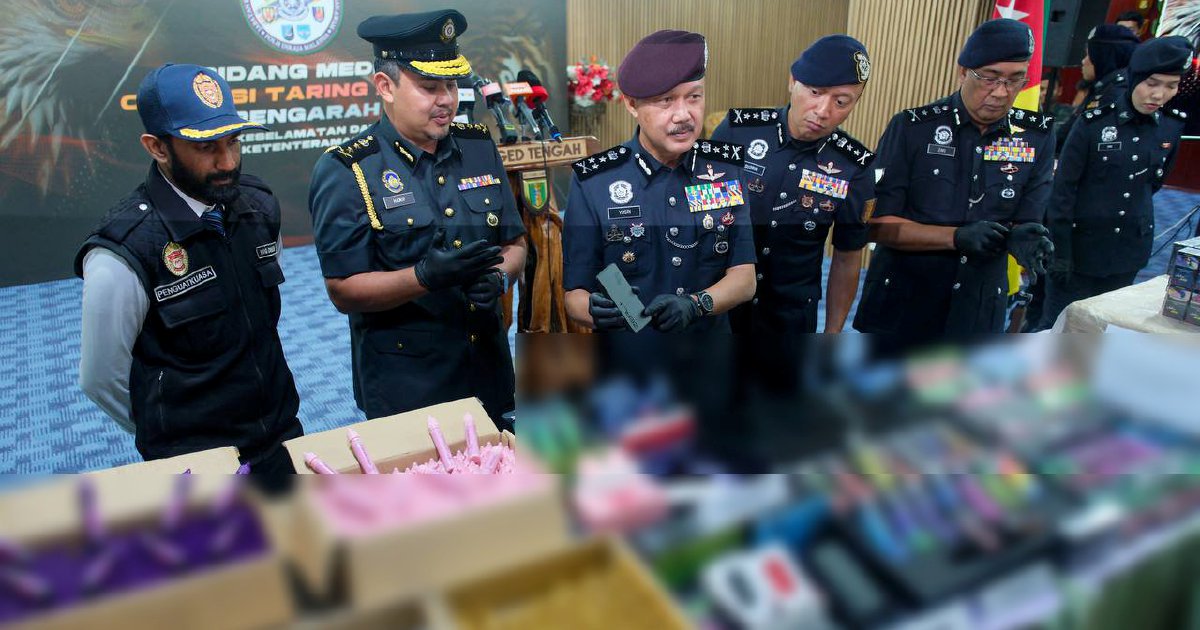 Police Bust Major Smuggling Ring, Seize RM15.5 Million in Contraband Vapes and Cigarettes