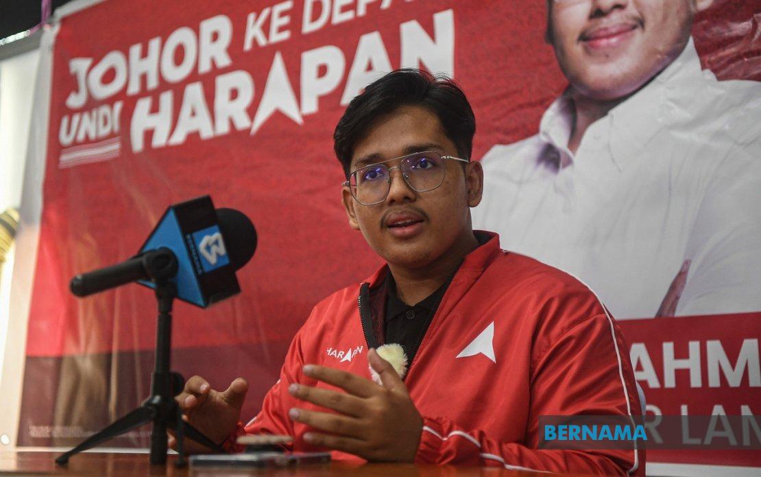 Danish Hossman Targets Economic Revival in Johor Lama as Youngest State Election Candidate