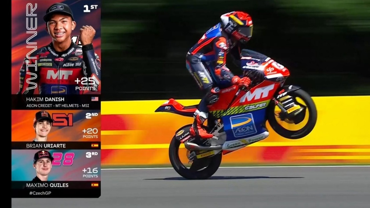 Malaysian Moto3 Rider Hakim Danish Eyes Strong Performance at Sachsenring