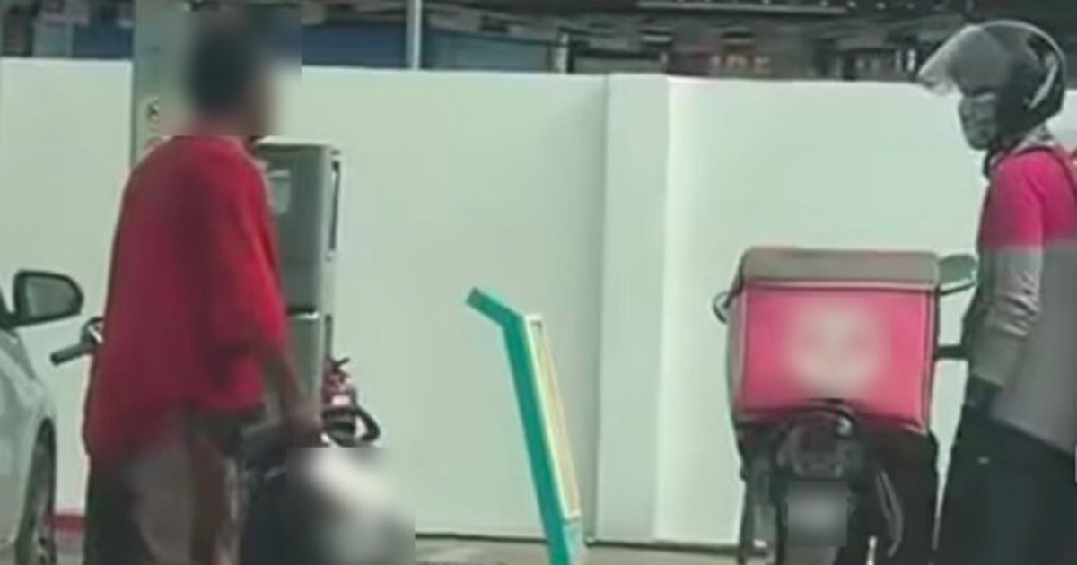 Man arrested after brandishing cleaver at petrol station worker in Kuala Terengganu