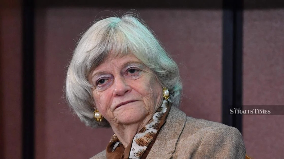 Man held for questioning in death of Ann Widdecombe, prominent British politician and author