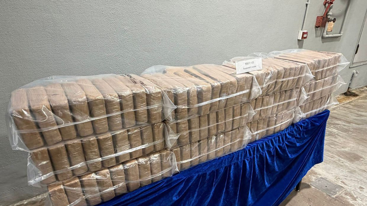 Hong Kong Seizes 361kg of Cocaine in Twin Yacht Raids, Largest Haul in a Year