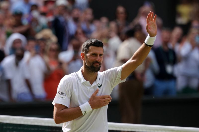 Djokovic Seeks 25th Grand Slam as Wimbledon Quarter-Finals Begin