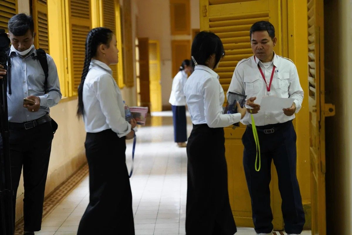 Cambodia's Grade 12 exams begin with 150,000 students sitting tests amid Thai border tensions