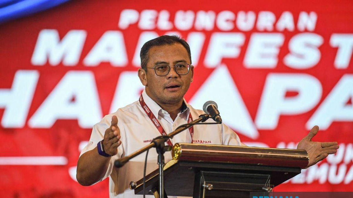 Amirudin Touts PH Economic Track Record Ahead of Johor State Election