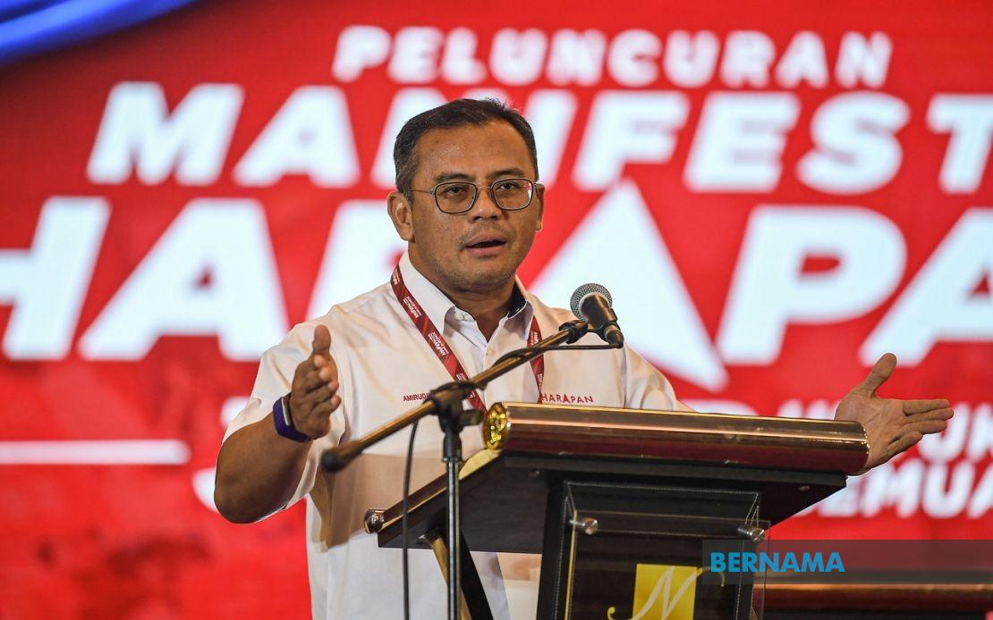 Amirudin Touts PH Economic Track Record Ahead of Johor State Election