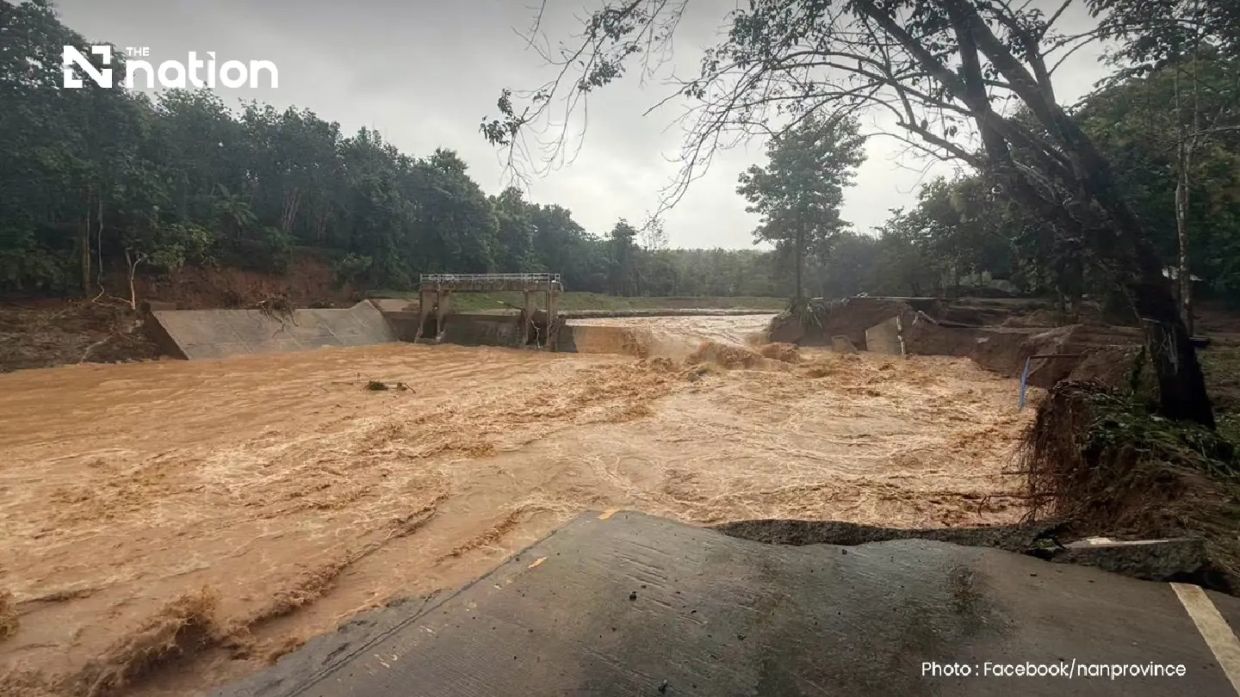 Flash floods devastate northern Thailand as torrential rain triggers road closures and evacuations