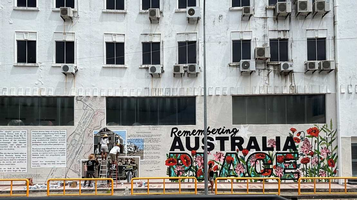 Kota Kinabalu's 'Australia Place' Mural Celebrates Decades of Bilateral Ties