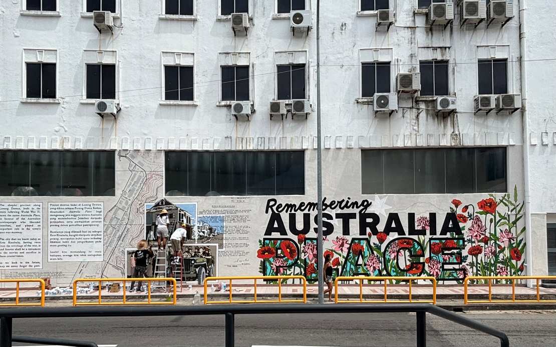 Kota Kinabalu's 'Australia Place' Mural Celebrates Decades of Bilateral Ties
