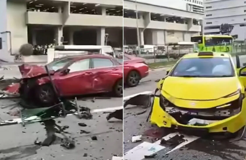 Singapore Man Charged After Crashing into Taxi While Allegedly Under Influence of Methamphetamine