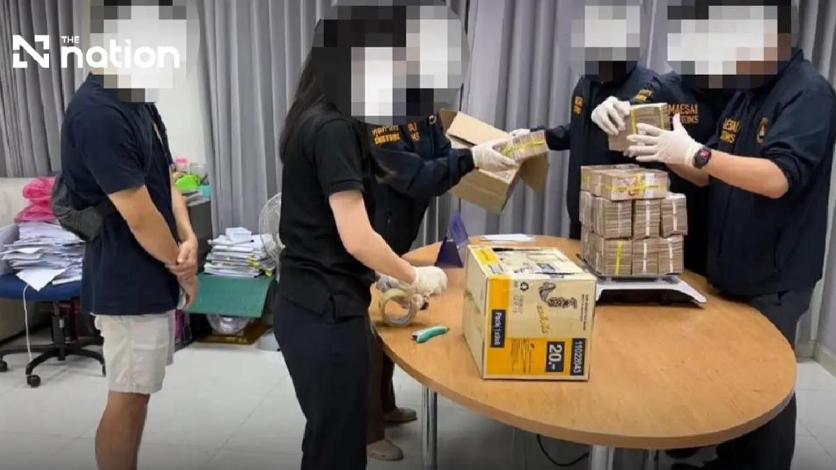 Thai Customs Seizes ฿23 Million in Cash Hidden in Snack Boxes at Myanmar Border