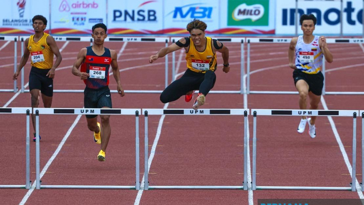 Adib Irfan Claims First Athletics Gold for Perak at SUKMA 2026