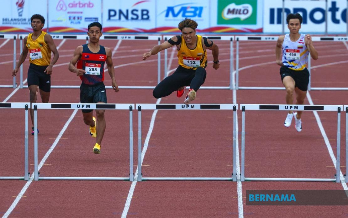 Adib Irfan Claims First Athletics Gold for Perak at SUKMA 2026