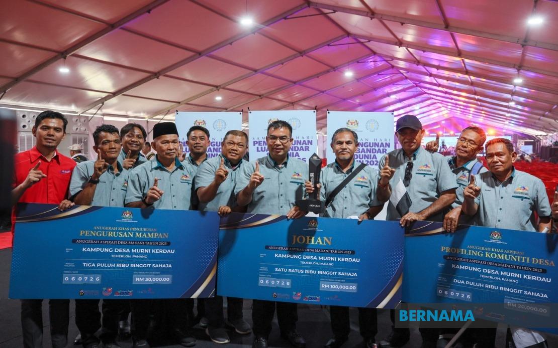 Desa Murni Kerdau Wins Three Awards at World Rural Development Day 2026