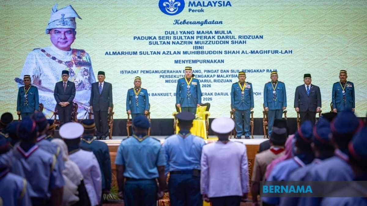 Sultan Nazrin Confers Scout Honours as Malaysia Strengthens Global Leadership Role